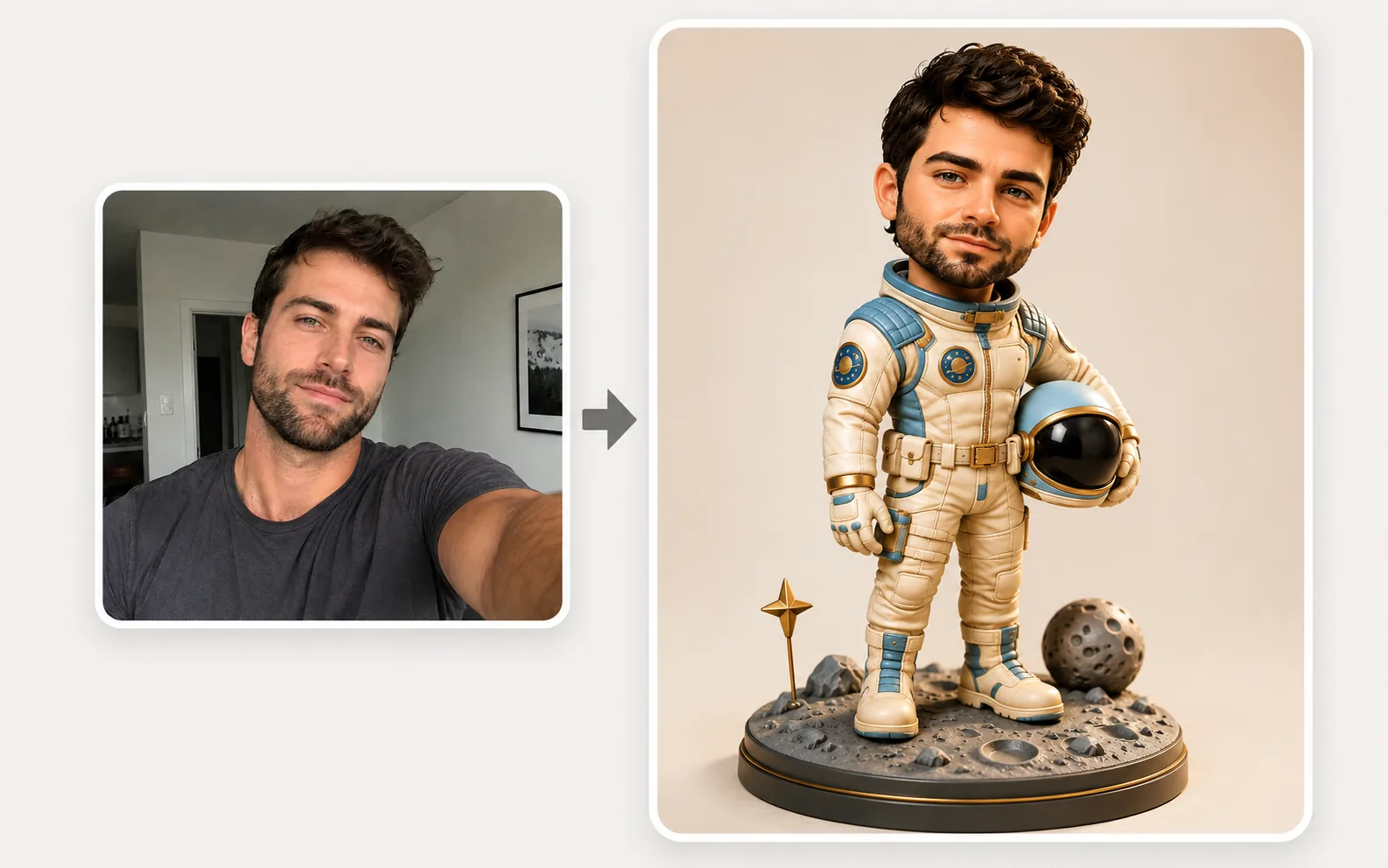 Retro Future action figure example